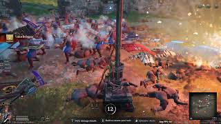 CONQUERORS BLADE  SIEGE GAMEPLAY ON 4K 60HZ  MAXIMUM SETTING [upl. by Ahsenav]