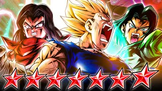 Dragon Ball Legends AN UNUSUAL COMBO ZENKAI RED MAJIN VEGETA ON ANDROIDS ACTUALLY WORKS [upl. by Buiron]