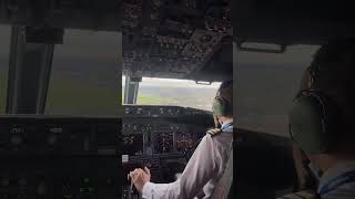 Landing into Krakow Airport Poland 🇵🇱 737800 Cockpit View aviation Krakow poland EPKK [upl. by Anita589]