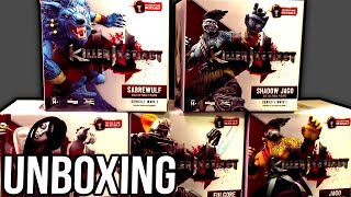 Killer Instinct Collectible Figures Wave One Unboxing [upl. by Eixirt]