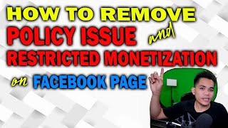 RESTRICTED MONETIZATION PAANO IBALIK ANG ADS SA FACEBOOK PAGE  AJ PAKNERS [upl. by Nahsaj]