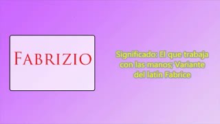 Nombres italianos para niños varones y su significado – Nombres para bebés [upl. by Nrubloc]