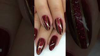 New Year Nail Art Designs  for more watch full video nailart shorts msworld [upl. by Nortyad]