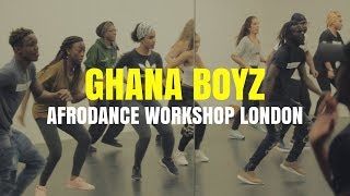 GHANA BOYZ AFRODANCE WORKSHOP LONDON  CRAZY FREESTYLE [upl. by Feldt377]