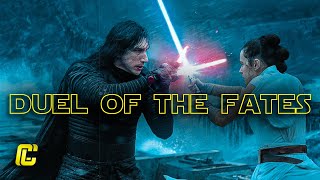 Kylo Ren vs Rey but with the song Duel of the Fates  Music Switch [upl. by Kcire152]