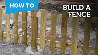 How to build a fence [upl. by Alikam]