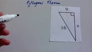 Pythagoras  Corbettmaths [upl. by Ludwog]