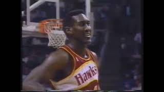 Detroit Pistons vs Atlanta Hawks 1989 [upl. by Valerian933]