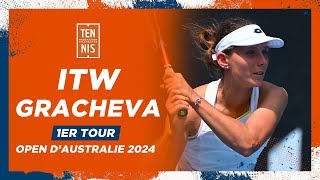 🎙 Varvara Gracheva se qualifie pour le deuxième tour de lOpen dAustralie  FFT [upl. by Raoul613]