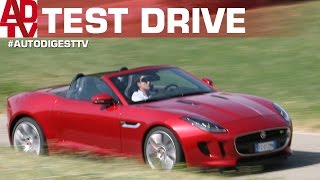 TEST DRIVE JAGUAR FTYPE R Spider Great Sound in the wind [upl. by Epolenep989]