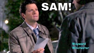 Misha Collins Accidentally Talks In His REAL Voice Instead Of Castiel Voice On Supernatural [upl. by Herbert]