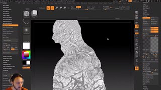 PavWork 21 Cavity and AO Maps in ZBrush [upl. by Eceerahs]