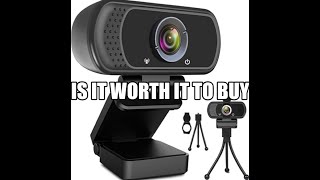 1080p ToLuLu HD Webcam Review  Is it worth it to buy  Gaming  Video  Camera  T Tech [upl. by Adekam]