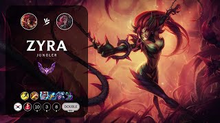 Zyra Jungle vs Vi  KR Master Patch 142 [upl. by Jarad]