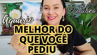 Aquário OUTUBRO UMA PESSOA MUITO IMPORTANTE CHEGARÁ NA SUA VIDA [upl. by Arbua]