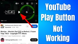 How to Fix YouTube Play Button Not Working 2024  How To Solve YouTube Play Button Not Working [upl. by Danielle]