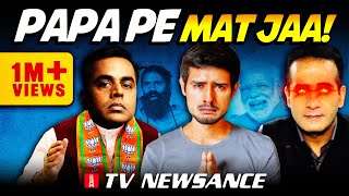 Aman defends Modi against Dhruv Rathee Sushant copies BJP ad ban on Patanjali ad  TV Newsance 243 [upl. by Duff]