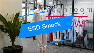 esd smock [upl. by Htnnek142]