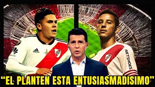 CASTILLO quotGALLARDO QUIERE A DRIUSSI Y A JUANFER COMO REFUERZOS PARA RIVER 2024quot [upl. by Suivat]