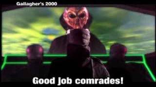 Gallaghers 2000 Alien commercial [upl. by Akenit]