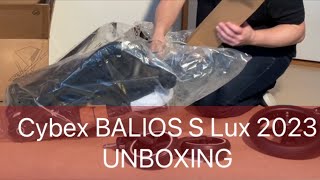 NEW 2023 Cybex Balios S Lux Unboxing and Assembly [upl. by Sidras]