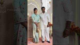 Ram charan and Upasana konidela At Ananth Ambani Wedding ramcharan upasanakonidela ytshorts [upl. by Anileh24]