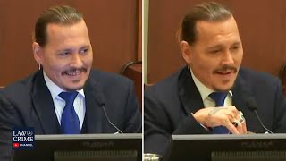 Top Johnny Depp Comebacks amp Reactions to Questioning While Testifying [upl. by Kerrill364]