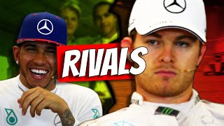 Teammates to ENEMIES The Hamilton vs Rosberg Rivalry [upl. by Eanehs]