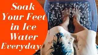 Soak Your Feet In Cold Water For This Amazing Benefits  Natural Cures System [upl. by Akinat]