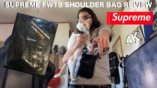 Supreme FW19 Shoulder Bag Review [upl. by Eliot]