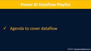 1 Power BI Dataflow  Step to Step Tutorial Series [upl. by Sussman]