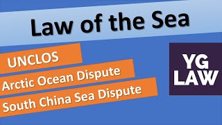 Law of Sea  Public International Law [upl. by Eilak639]