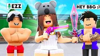 THE BEST OF DESTROYING TEAMERS 2023Roblox Murder Mystery 2 [upl. by Naes165]