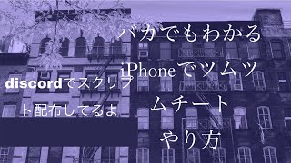 【ツムツムチートiPhoneやり方】バカでも分かります discordでスクリプトも配布中 [upl. by Wirth579]