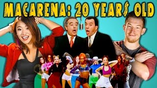 ADULTS REACT TO THE MACARENA DANCE CRAZE 20th Anniversary [upl. by Ilenna727]