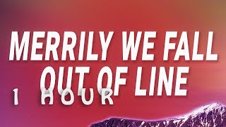 1 HOUR  He Is We  Merrily we fall out of line out of line I Wouldnt Mind Lyrics [upl. by Tala]