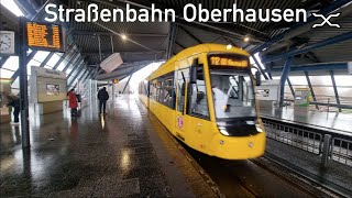 Straßenbahn Oberhausen  Mülheim an der Ruhr  Tram 112  ÖPNVTrasse Oberhausen  STOAG  Ruhrbahn [upl. by Kazim488]