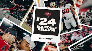 Buccaneers 2024 Schedule Release Video Curated for the Krewe  Tampa Bay Buccaneers [upl. by Eedoj]