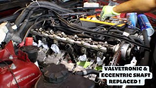 My N55 gets Valvetronic motor amp Eccentric shaft replaced [upl. by Udella173]