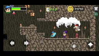 Dan The Man Action Platformer  Chicken God Event Level 1 Key Master Gameplay [upl. by Marucci]