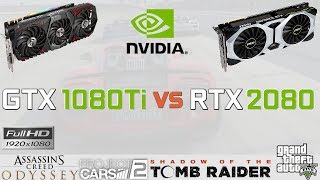 GTX 1080 Ti vs RTX 2080 Test in 5 Games [upl. by Leonard979]