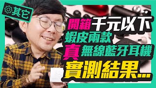 千元以下平價真無線藍牙耳機沒好貨？這兩款評比給你看！ [upl. by Gerrard]