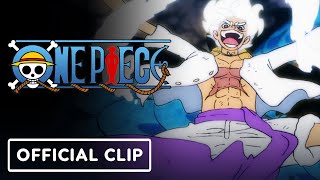 One Piece  Official Luffy Gear Five vs Kaido Clip English Dub  IGN Fan Fest 2024 [upl. by Anec]