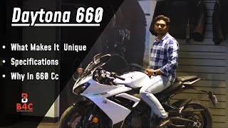 All New Triumph Daytona 660 Complete details in Tamil  Price is so hot than its Look 👀  B4Choose [upl. by Viddah]