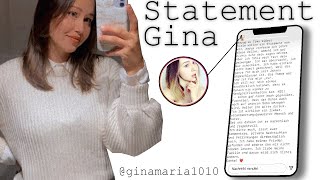 Gina Statement zu KuchenTV quot Die 100 WAHRHEIT zur Gina Thematik quot  Instagram Story [upl. by Galan]