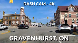 Gravenhurst Ontario 4K Drive Lakeside Serenity and Scenic Beauty Unveiled [upl. by Elliot]