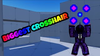 Using the Worse Crosshair in Roblox Rivals [upl. by Viva]