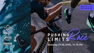 PUSHING LIMITS RACE  Profi Rennen beim Ratingen Triathlon 2020 LIVE [upl. by Kall]