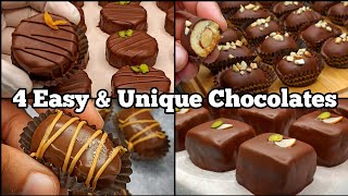 4 Best Homemade Chocolate Treats  Super Delicious Chocolate Desserts Recipes  GuiltFree [upl. by Eiraminot]