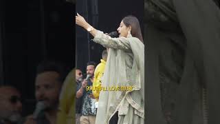 BAANI SANDHU  LIVE  quotJATT DI PASANDquot  HAYES MELA   baanisandhu [upl. by Nnaesor]